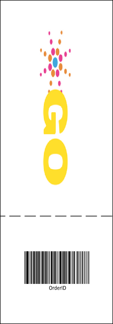 Winter Festival Raffle Ticket Product Back