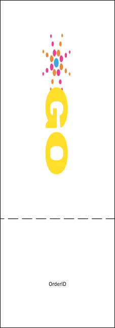 Galaxy Hip Hop Raffle Ticket Product Back