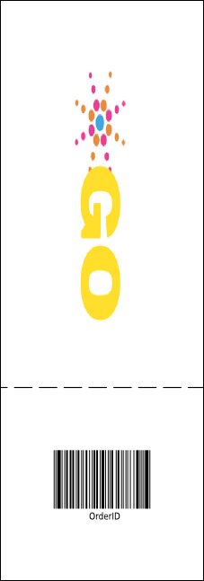 Lotus Flower Raffle Ticket Product Back