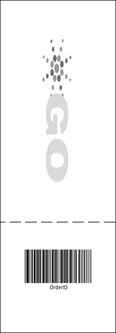 B&W Logo Raffle Ticket 002 Product Back