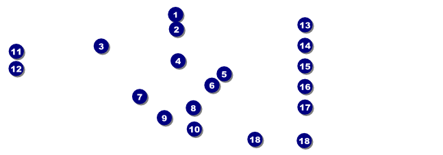 Oldies Raffle Ticket Front Field Markers