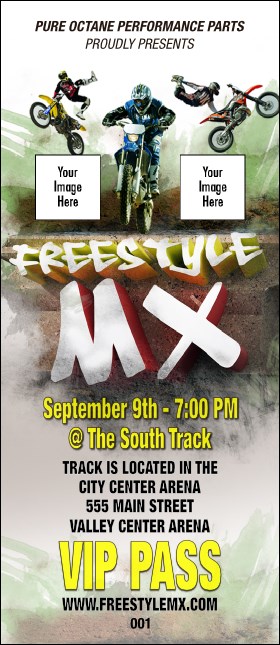 Freestyle MX VIP Pass Product Front