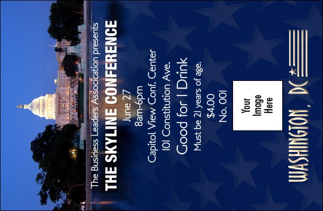 Washington D.C. Drink Ticket Product Front