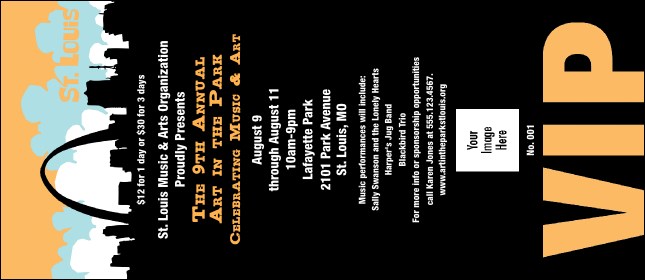 St. Louis VIP Pass Product Front