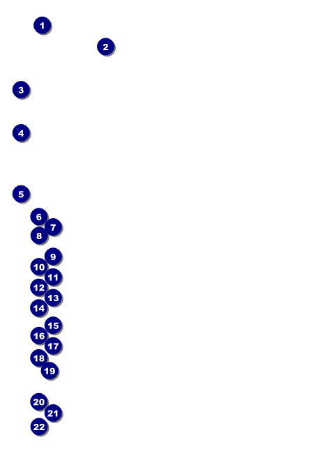 Recycling Symbol Invitation Front Field Markers