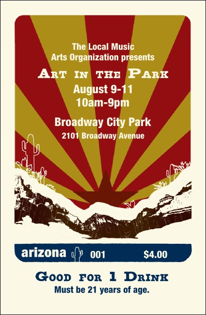 Arizona Drink Ticket