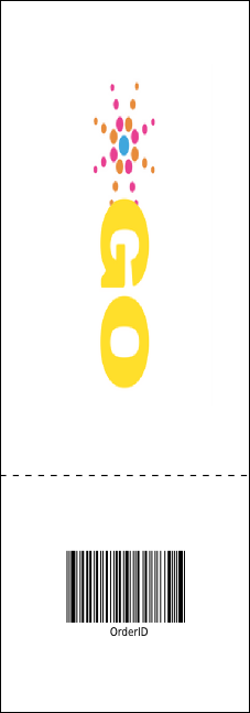 Equestrian Event Ticket Product Back