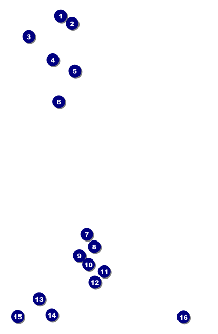 Cityscape Drink Ticket Front Field Markers
