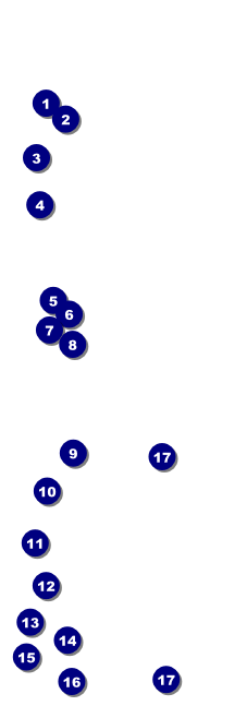 Cooking School Event Ticket Front Field Markers
