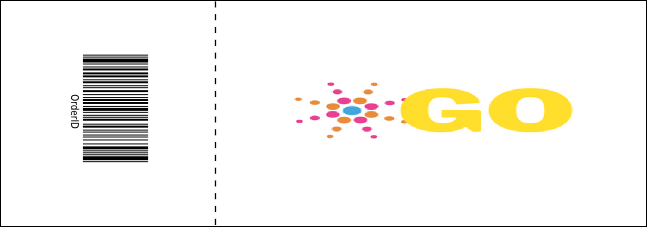 Children's Music Event Ticket Product Back