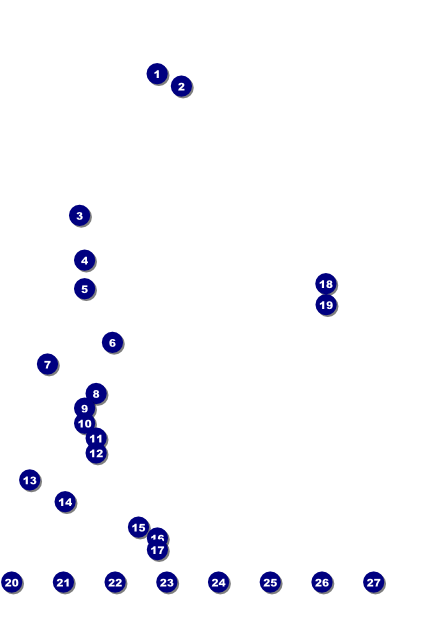 Movie Night Logo Poster Front Field Markers