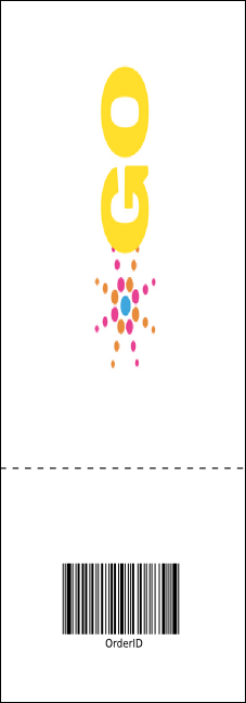 Retro Candy Raffle Ticket Product Back