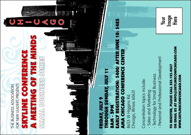 Chicago Club Flyer Product Front