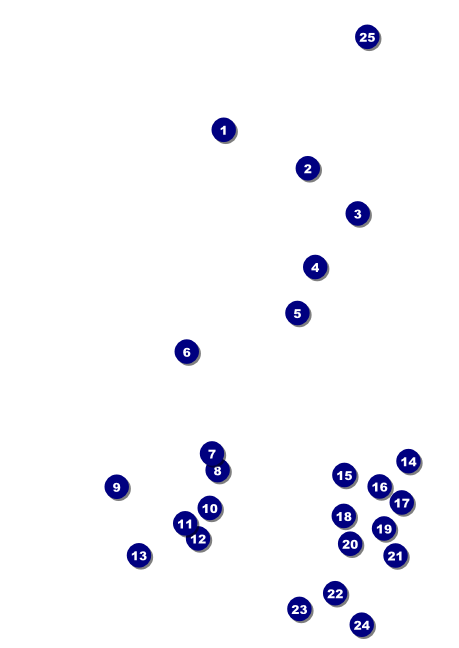 Holiday Snowflake Club Flyer Front Field Markers