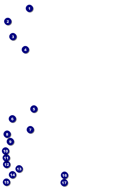 Cincinnati Skyline Club Flyer Front Field Markers